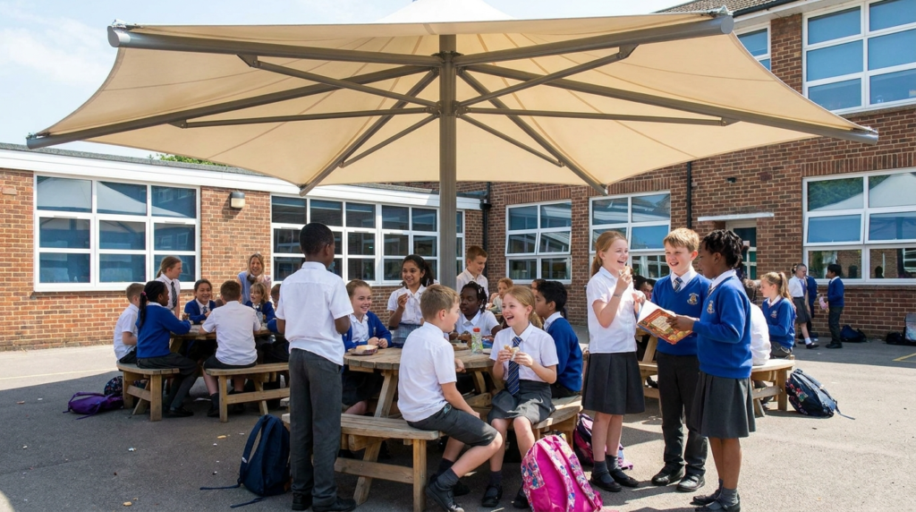 school canopy